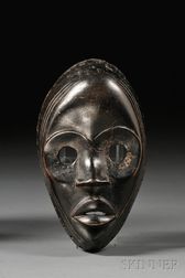 African Carved Wood Mask